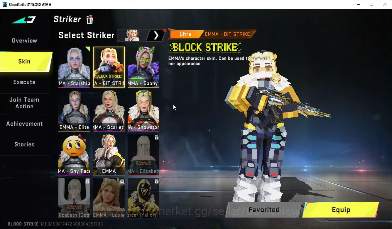 Blood Strike Accounts ASIA|ETERNAL Lv2 AK47-OverLord+Colab 7DS Karl98,BL image 3