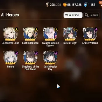 Epic Seven Accounts Starter GLOBAL Unverif|NewEra|8 ML(A Vildred,Shepherd,Renoa,Etc)+Haru+Art,Vildred,Lidica,Etc|AUTO W|Poh