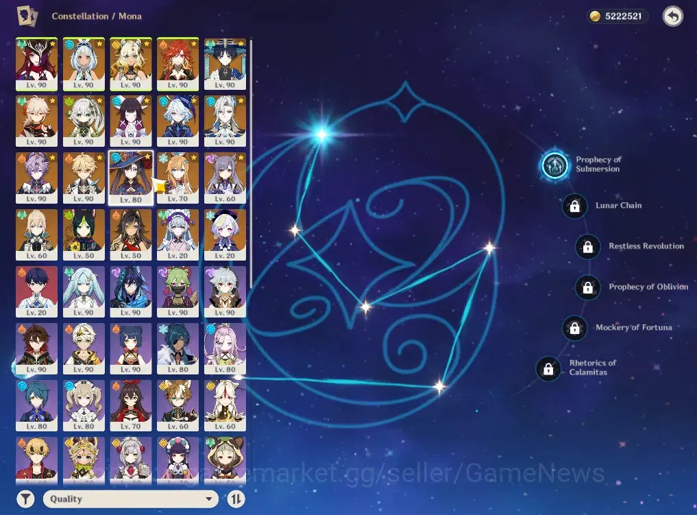 Genshin Impact Accounts ASIA|AR59|PreamTeam Neuvilete+sign,Mavuika|12Limit image 7