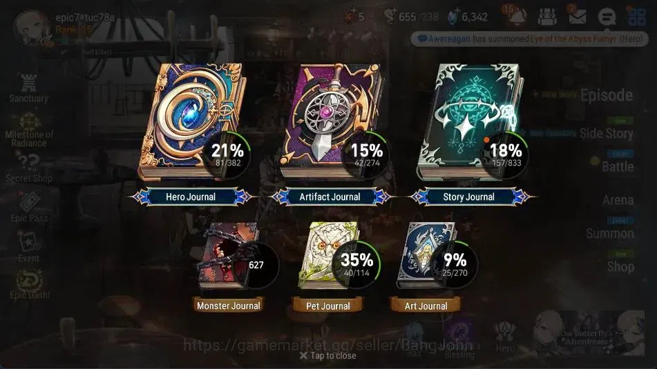 Epic Seven Accounts Global | 3 ML(SE Celine,R&L,BM Haste)|PoH+Bless ON image 3