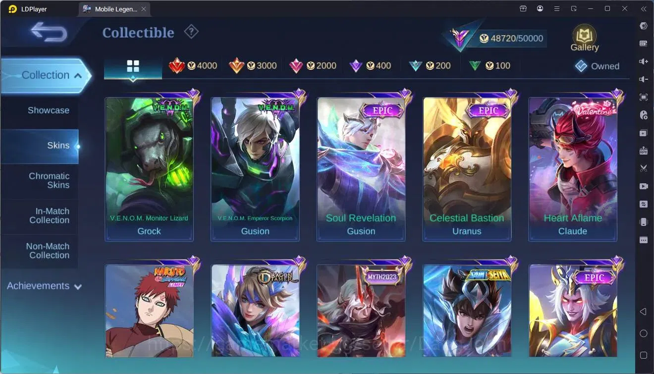 Mobile Legends: Bang Bang Accounts Global |Hero 133|Skin 241|Renowned|Luckybox Kaja|C image 10