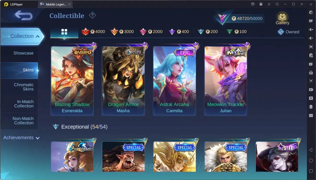 Mobile Legends: Bang Bang Accounts Global |Hero 133|Skin 241|Renowned|Luckybox Kaja|C image 12