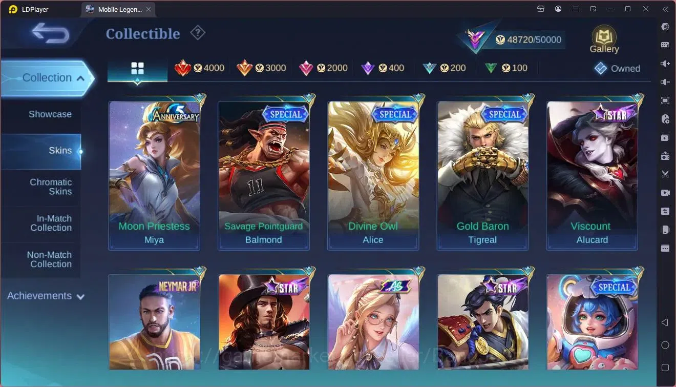 Mobile Legends: Bang Bang Accounts Global |Hero 133|Skin 241|Renowned|Luckybox Kaja|C image 13