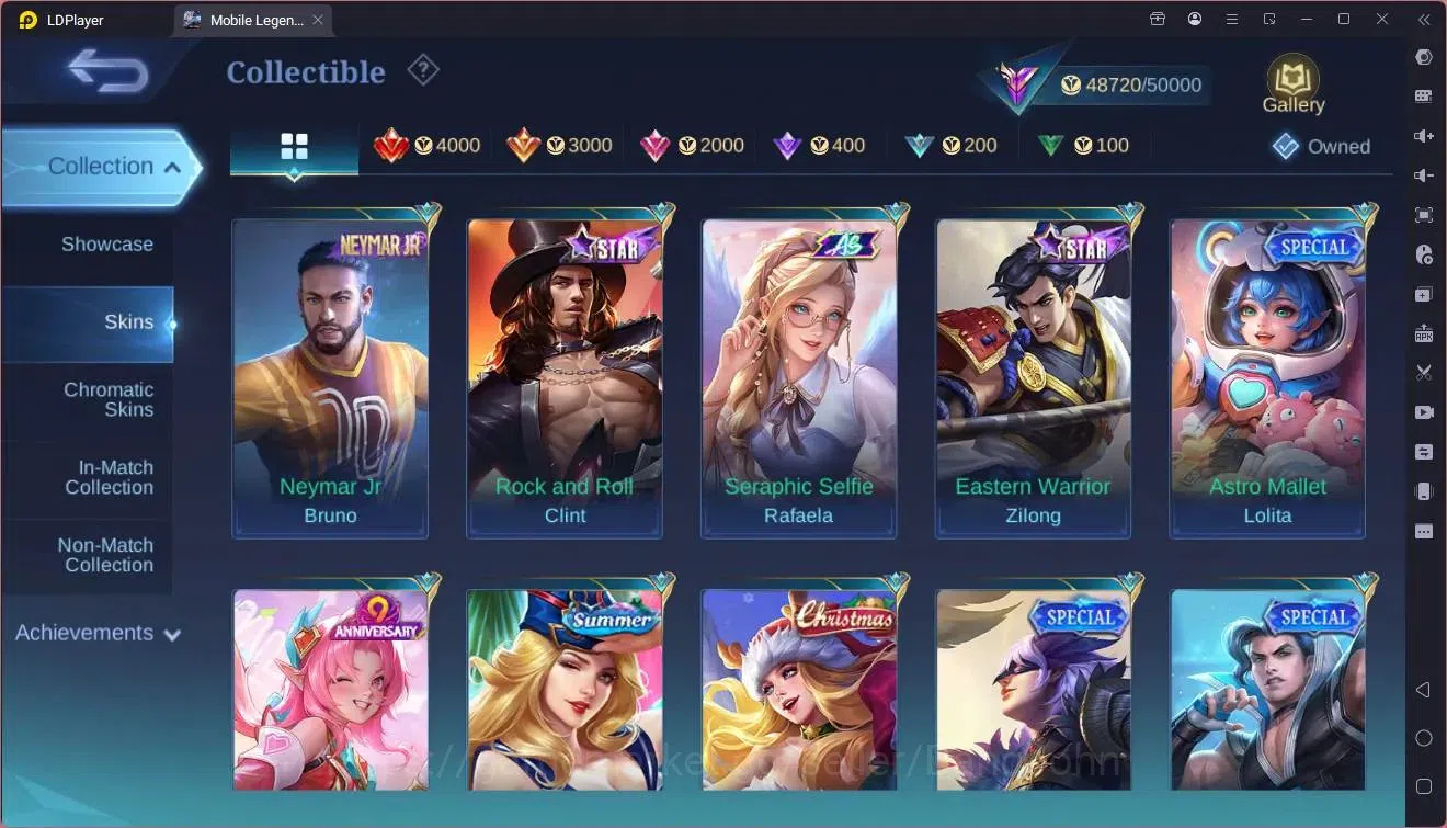 Mobile Legends: Bang Bang Accounts Global |Hero 133|Skin 241|Renowned|Luckybox Kaja|C image 14