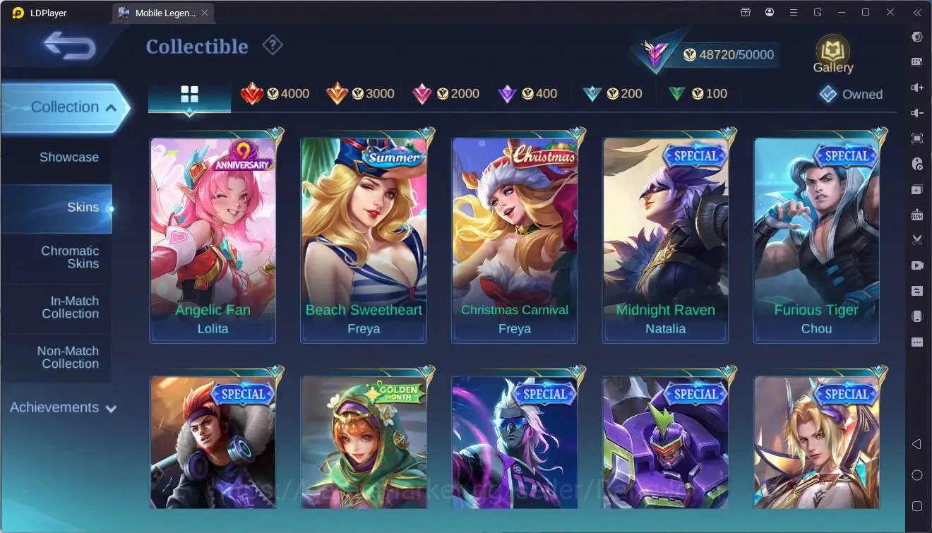 Mobile Legends: Bang Bang Accounts Global |Hero 133|Skin 241|Renowned|Luckybox Kaja|C image 15