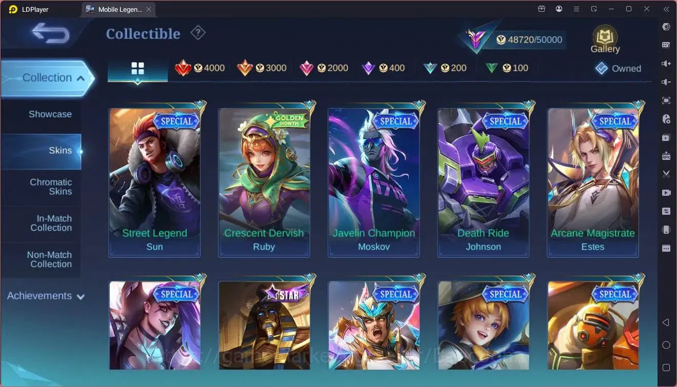 Mobile Legends: Bang Bang Accounts Global |Hero 133|Skin 241|Renowned|Luckybox Kaja|C image 16