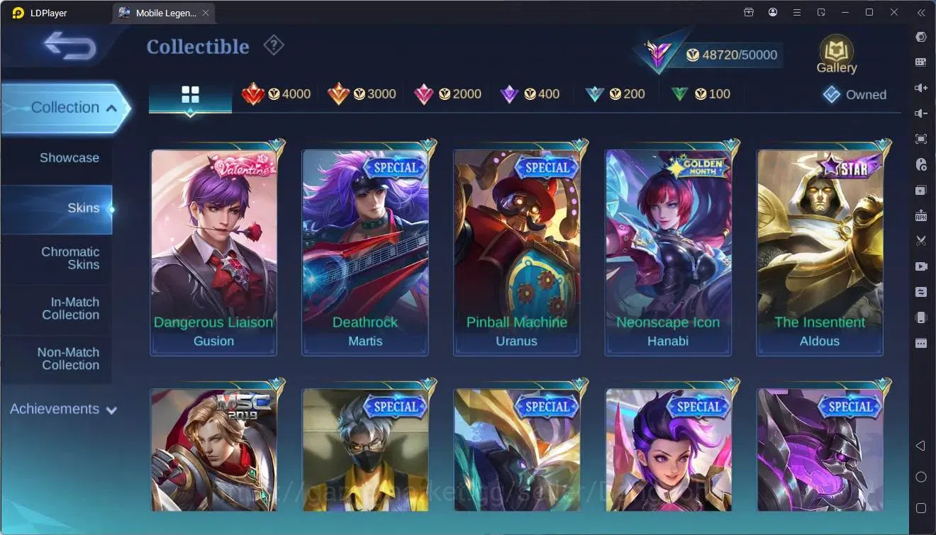 Mobile Legends: Bang Bang Accounts Global |Hero 133|Skin 241|Renowned|Luckybox Kaja|C image 19