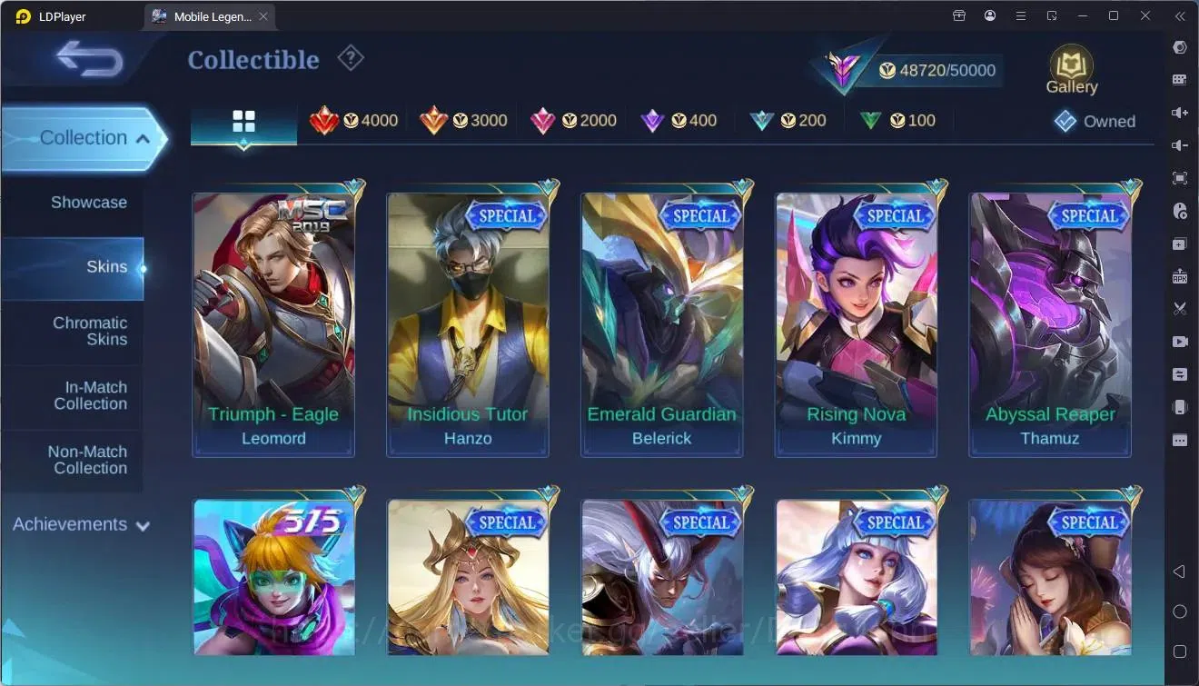 Mobile Legends: Bang Bang Accounts Global |Hero 133|Skin 241|Renowned|Luckybox Kaja|C image 20