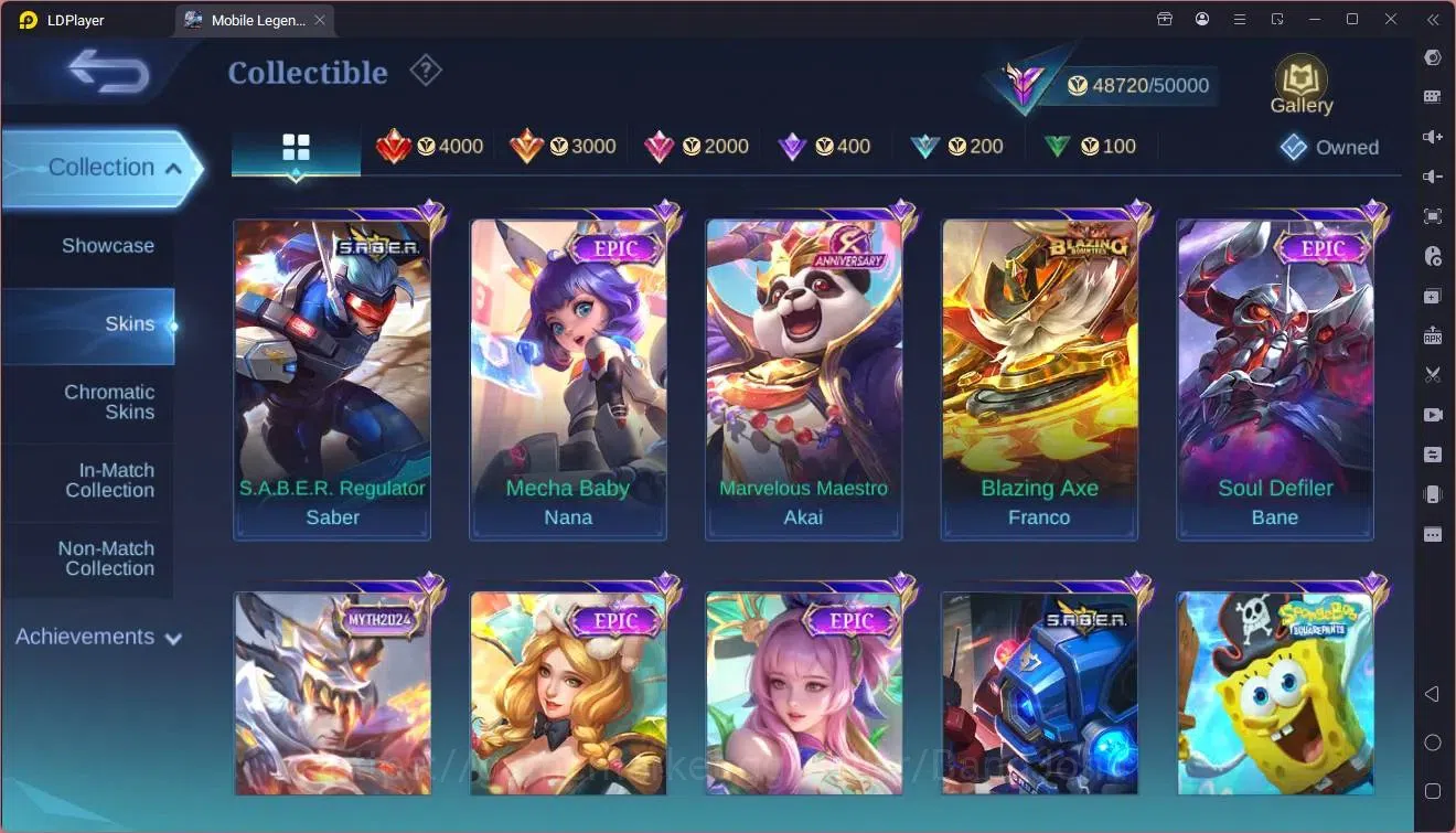 Mobile Legends: Bang Bang Accounts Global |Hero 133|Skin 241|Renowned|Luckybox Kaja|C image 8