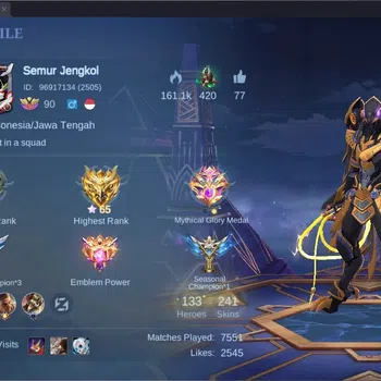 Mobile Legends: Bang Bang Collector Global |Hero 133|Skin 241|Renowned|Luckybox Kaja|C image 1