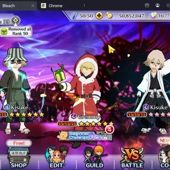 Bleach: Brave Souls Accounts Starter Global | 123K BP+10K Orb|Fresh Story||Ichigo DT|Rukia 10th|Gremmy,Liltotto Xmas24|Aizen