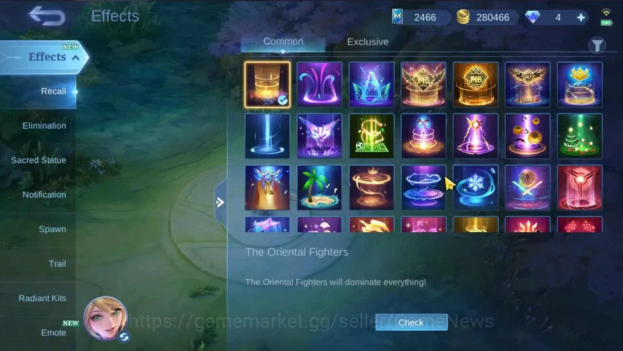 Mobile Legends: Bang Bang Accounts Hero 132|Skin226|High Glory 74|CC Natalia,SS Badan image 10