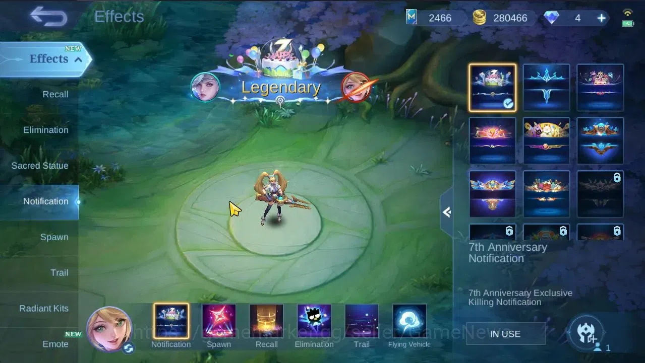 Mobile Legends: Bang Bang Accounts Hero 132|Skin226|High Glory 74|CC Natalia,SS Badan image 13