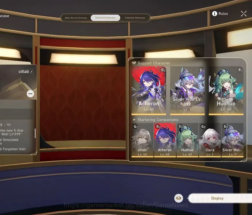 Honkai Star Rail Accounts Asia|TL 26|3 Limited|Silver Wolf LV.999,Acheron,Hu image 2