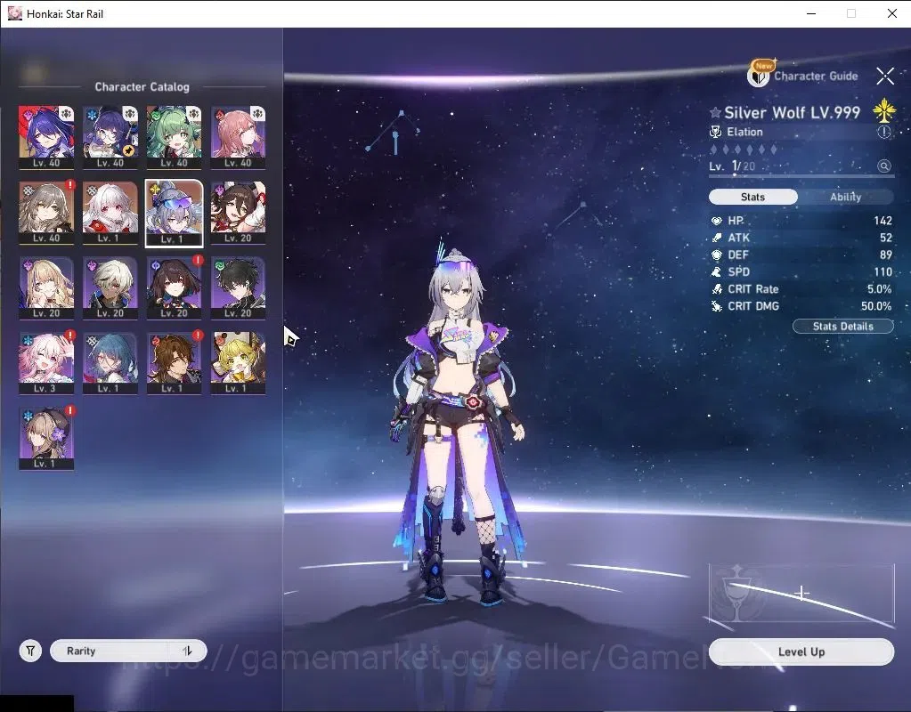 Honkai Star Rail Accounts Asia|TL 26|3 Limited|Silver Wolf LV.999,Acheron,Hu image 5