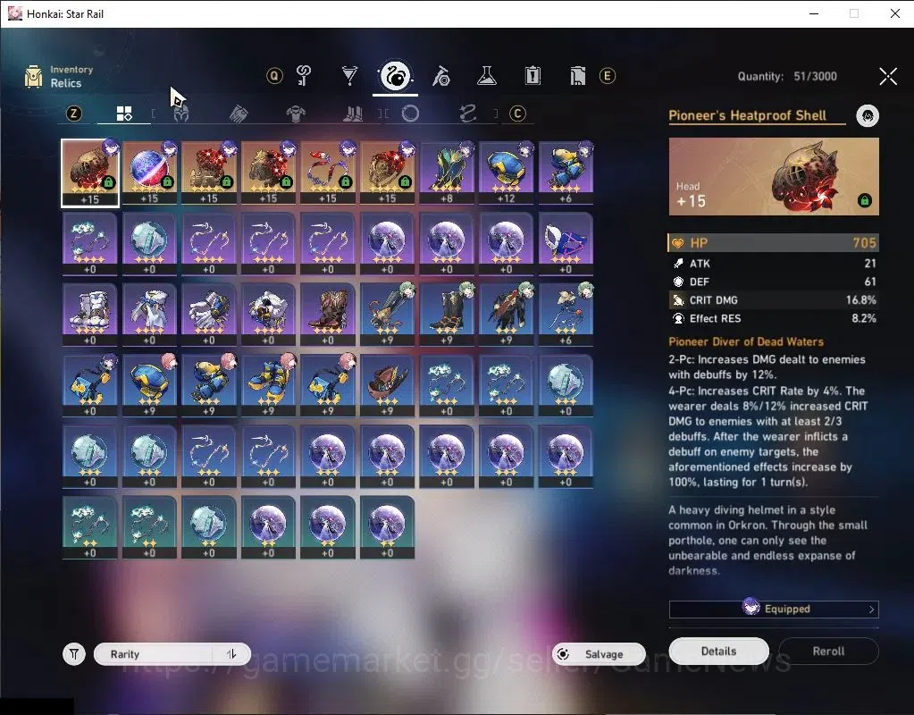 Honkai Star Rail Accounts Asia|TL 26|3 Limited|Silver Wolf LV.999,Acheron,Hu image 8