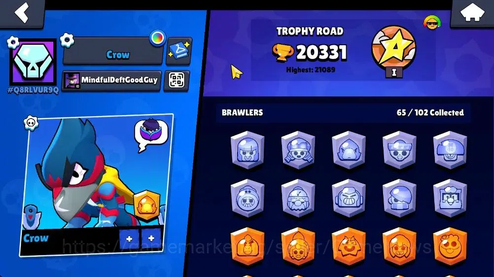 Brawl Stars Accounts Lvl 123 20331 Trophy|65 Brawlers 7 Max Lvl|3 Epic Skins 2 True Silver 1 True Gold, Etc|6K Coin 5K PP|Cn 2
