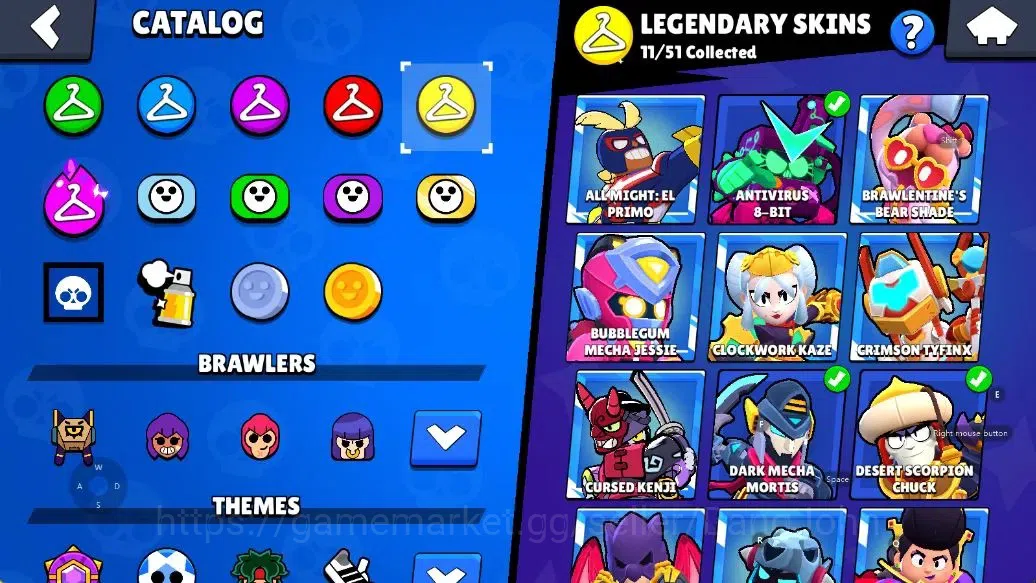 Brawl Stars Accounts Android | 51551 Thropy | 102 Brawler-18 Max Lvl - 17 Hypercharge | 2147 Bling+ 68 Gems | TakeEmail 14
