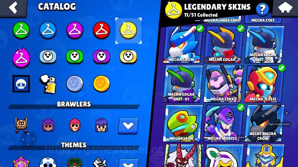 Brawl Stars Accounts Android | 51551 Thropy | 102 Brawler-18 Max Lvl - 17 Hypercharge | 2147 Bling+ 68 Gems | TakeEmail 16