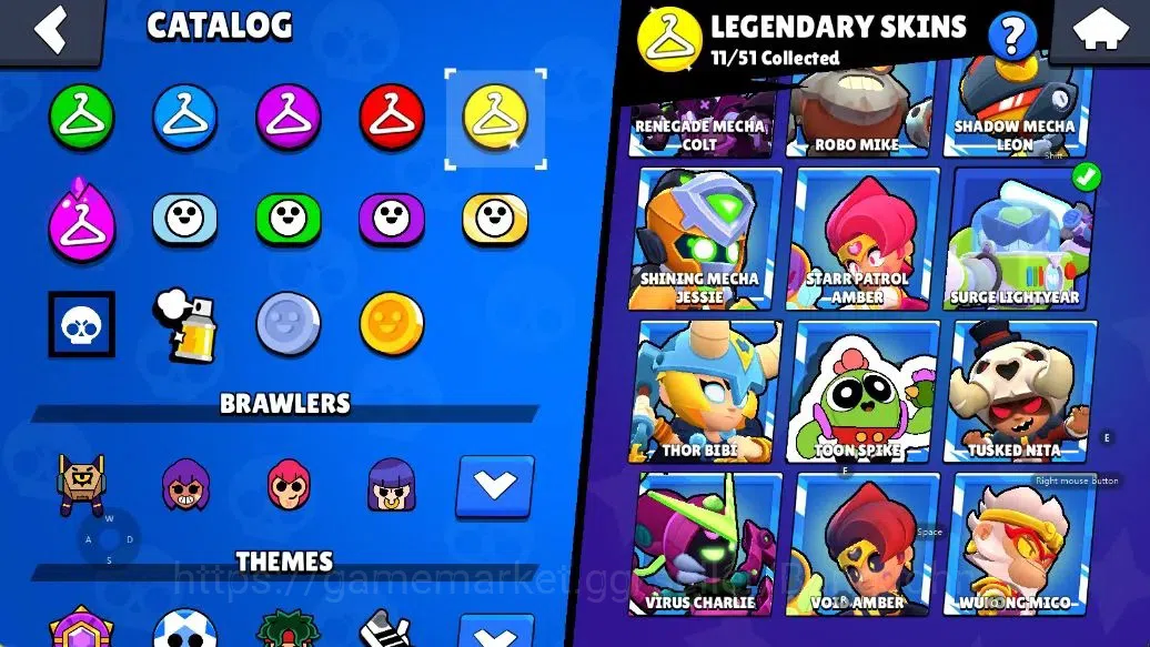Brawl Stars Accounts Android | 51551 Thropy | 102 Brawler-18 Max Lvl - 17 Hypercharge | 2147 Bling+ 68 Gems | TakeEmail 17
