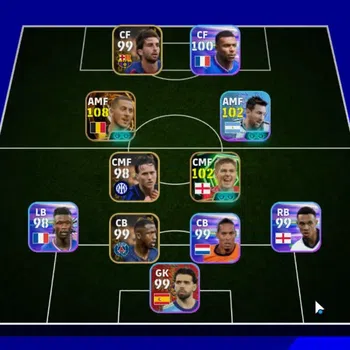 eFootball Accounts Legends & Iconic Players Android|BigTime Eden Hazard,Epic Steven Gerrard,ShowTime TFFC26 Lionel