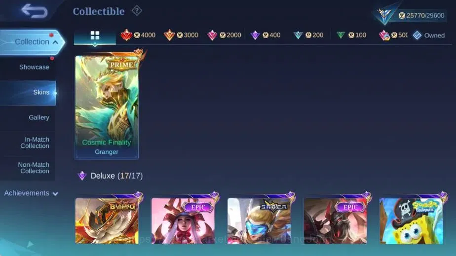 Mobile Legends: Bang Bang Accounts Global|Skin 116|Expert|PRIME Granger,Blazing Franc image 5