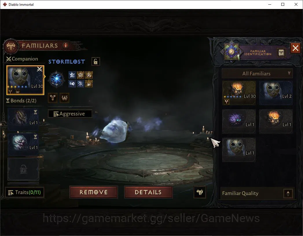 Diablo Immortal Accounts Mid-Tier OCEANIA- Azmodan| Lv60(546)| Tempest |33K CR | Reso 570| Cosmetic | Inferno I |Paragon 13