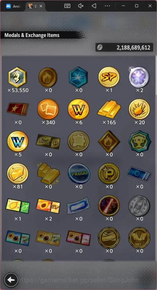 Dragon Ball Legends Accounts Android | Lvl 157| 4.6M Total Power | 55.6K CC|1 U image 2
