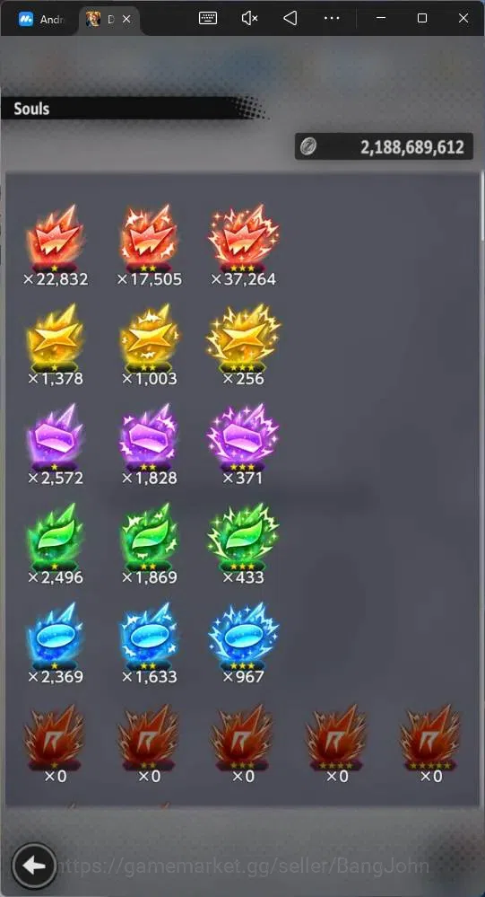 Dragon Ball Legends Accounts Android | Lvl 157| 4.6M Total Power | 55.6K CC|1 U image 6