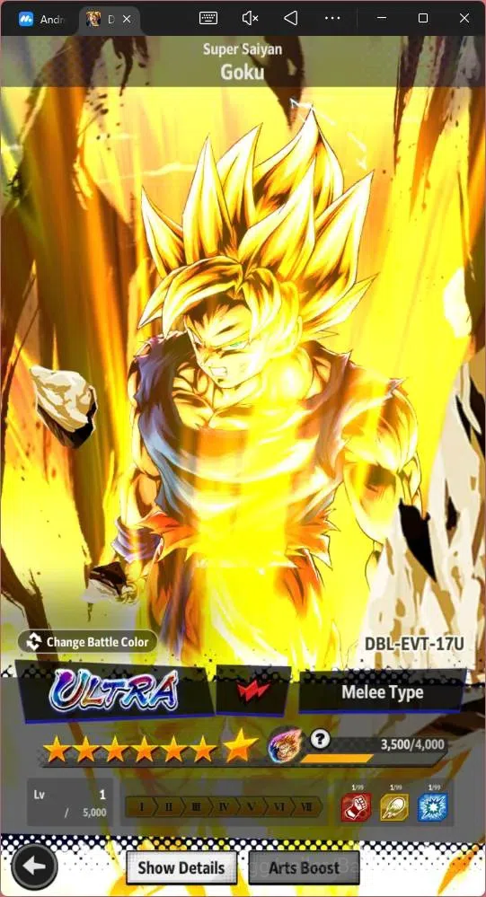 Dragon Ball Legends Accounts Android | Lvl 157| 4.6M Total Power | 55.6K CC|1 U image 9
