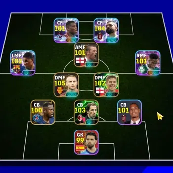 eFootball Legends & Iconic Players Android|1,115 Coin|ShowTime Mohammed Salah,Marcus  image 1