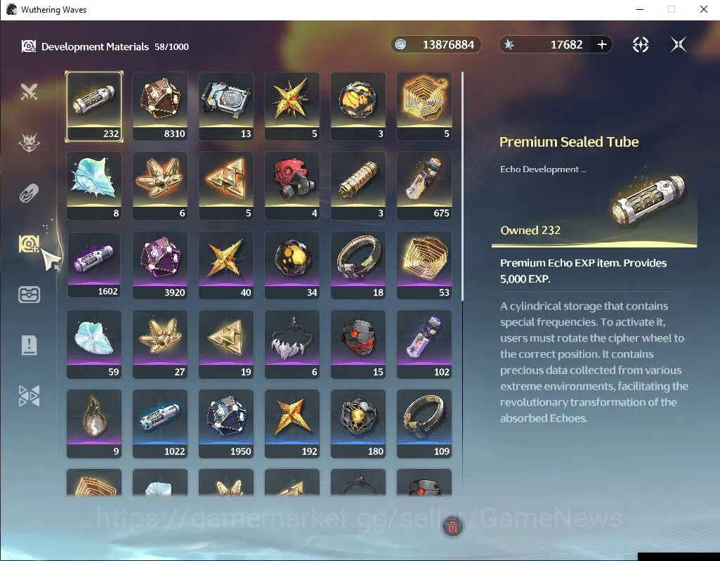 Wuthering Waves Accounts EUROPE|UL 47|17,6k Astrite+8 Lustrous+51 Coral|2 L image 13