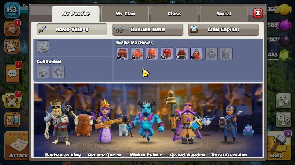 Clash of Clans Accounts TH 14 - BH 7|Limited Skin|LV 153|HH 8|BK 68,AQ 72, image 4