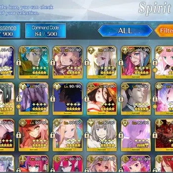 Fate-Grand Order Accounts NA ENDGAME Lv 135|RGB|20 ssr|6 Max Skill| Melusine(NP2), Arjuna(alter), Oberon, Morgan