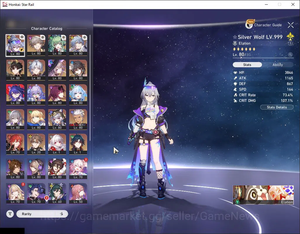 Honkai Star Rail Accounts ASIA|TL 70|Phainon Prem Team|13 Limited|[The Herta image 10
