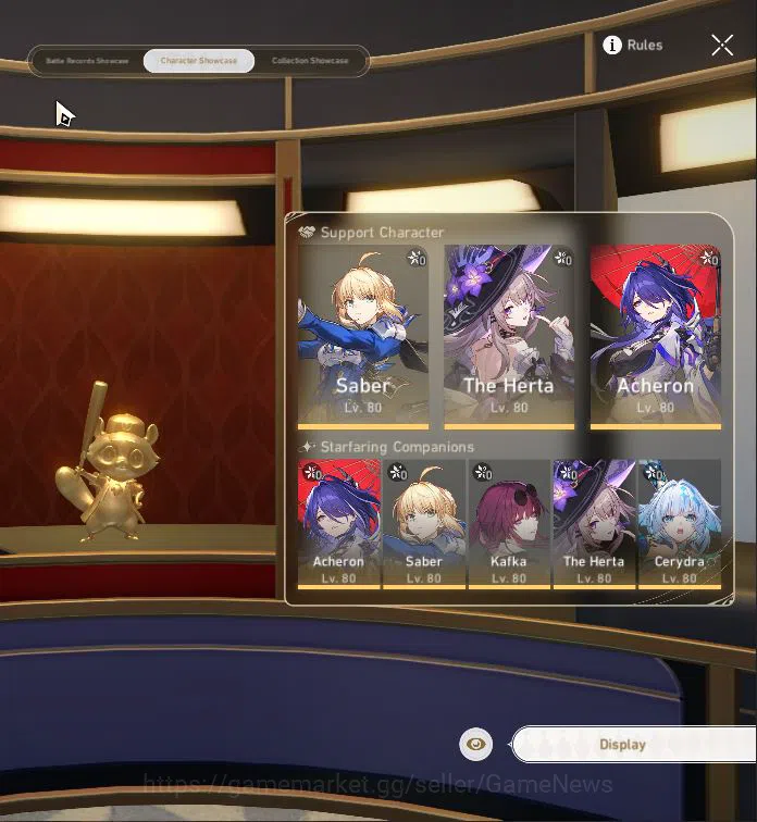 Honkai Star Rail Accounts ASIA|TL 70|Phainon Prem Team|13 Limited|[The Herta image 12