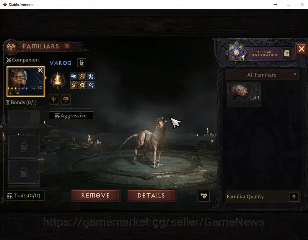 Diablo Immortal Accounts High-End EU - Secheron|CS ON|Lv60(480) Demon Hunter|30K CR|Reso 330|Paragon Vanquisher|Inferno I|1 11