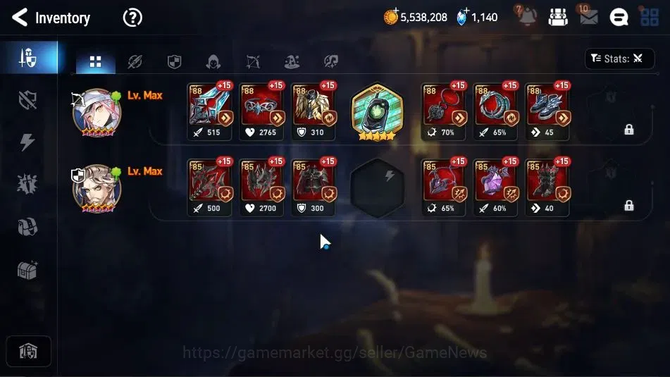 Epic Seven Accounts GLOBAL Unverif|New Era|2 ML(Rhiana & Luciel,Requie image 12