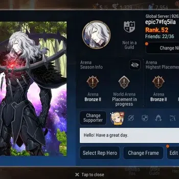 Epic Seven Accounts Starter Global Unverif|7ML(Straze,TR Elvira,SB Sezan Etc.)+A Fumyr|PoH ON|CHECK SS|Stove(ES818Z)