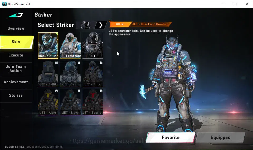 Blood Strike Accounts Mid-Tier ASIA|Collab 7DS[Elizabeth,AK47]+Byakuya|Melee ULTRA One-Handed Axe|8 5