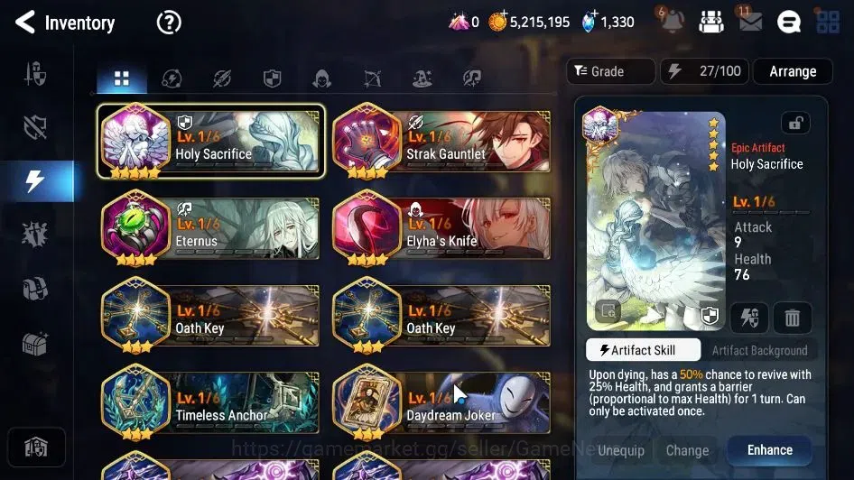 Epic Seven Accounts GLOBAL Unverif|New Era|2 ML(Rhiana&Luciel,Conquero image 14