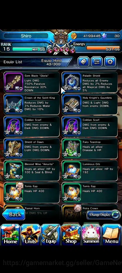 Grand Summoners Accounts Global|Rank 15|Starter|8 Ascend|EmiyaTW,Summer Miy image 7