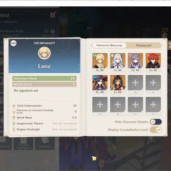Genshin Impact Accounts Starter ASIA Starter|AR 25|1 Limit [Skirk]+Keqing,Mona,Diluc,Dehya|QA Chapter 1|Check