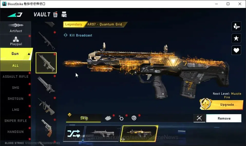 Blood Strike Accounts ASIA|ETERNAL Vector-Shadowdrake Lv2|2 ULTRA[M700-I image 11