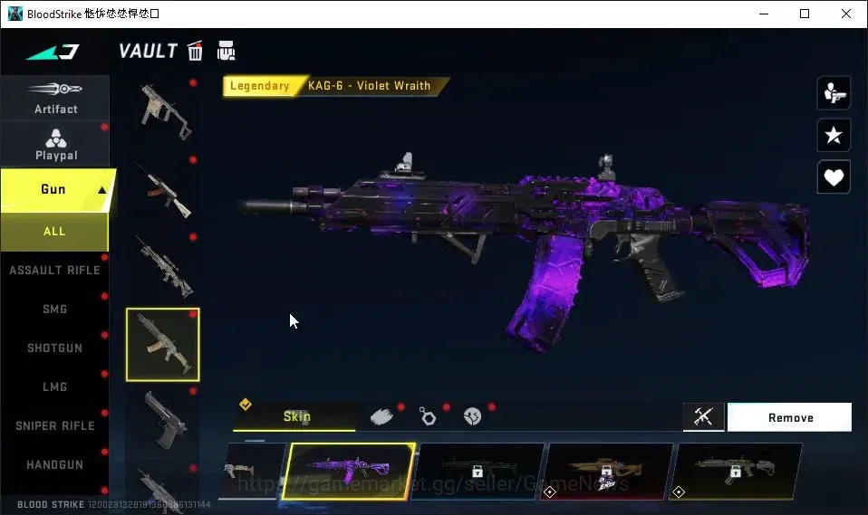 Blood Strike Accounts ASIA|ETERNAL Vector-Shadowdrake Lv2|2 ULTRA[M700-I image 15