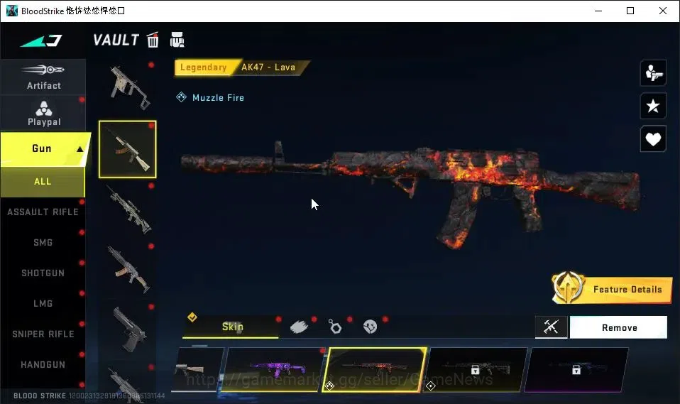 Blood Strike Accounts ASIA|ETERNAL Vector-Shadowdrake Lv2|2 ULTRA[M700-I image 17