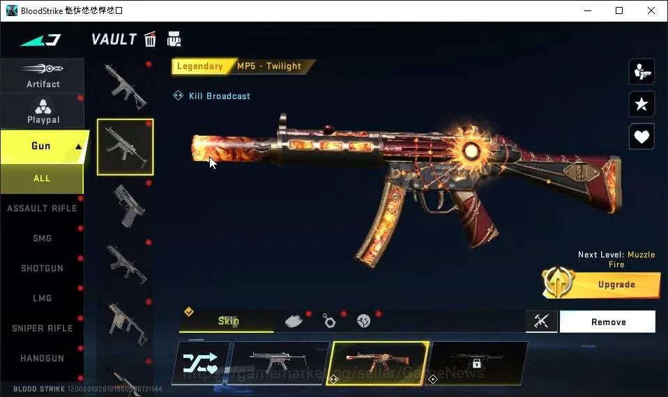 Blood Strike Accounts ASIA|ETERNAL Vector-Shadowdrake Lv2|2 ULTRA[M700-I image 19
