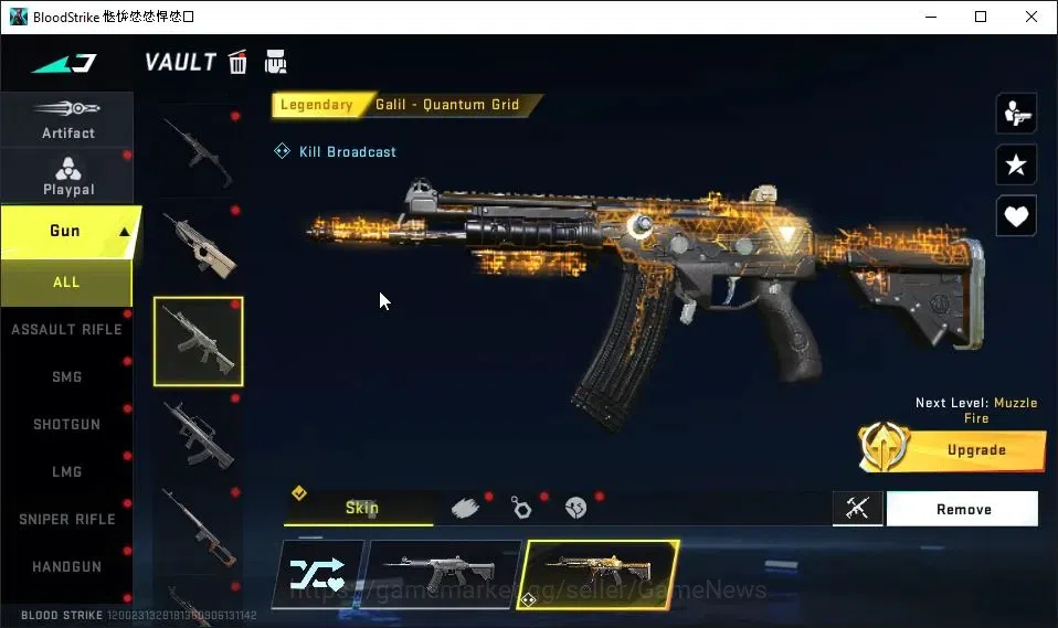 Blood Strike Accounts ASIA|ETERNAL Vector-Shadowdrake Lv2|2 ULTRA[M700-I image 5