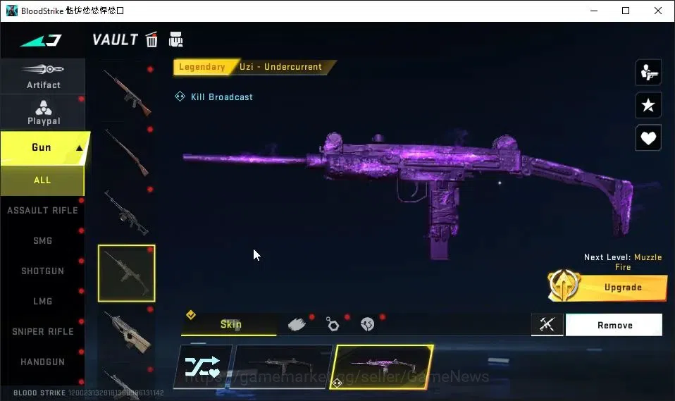 Blood Strike Accounts ASIA|ETERNAL Vector-Shadowdrake Lv2|2 ULTRA[M700-I image 6
