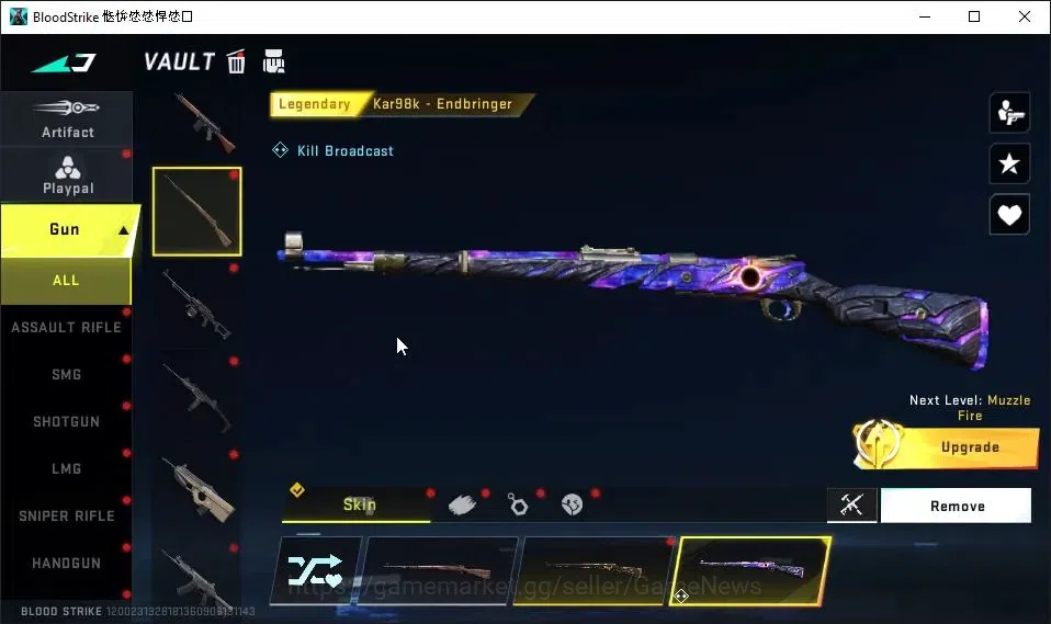 Blood Strike Accounts ASIA|ETERNAL Vector-Shadowdrake Lv2|2 ULTRA[M700-I image 7